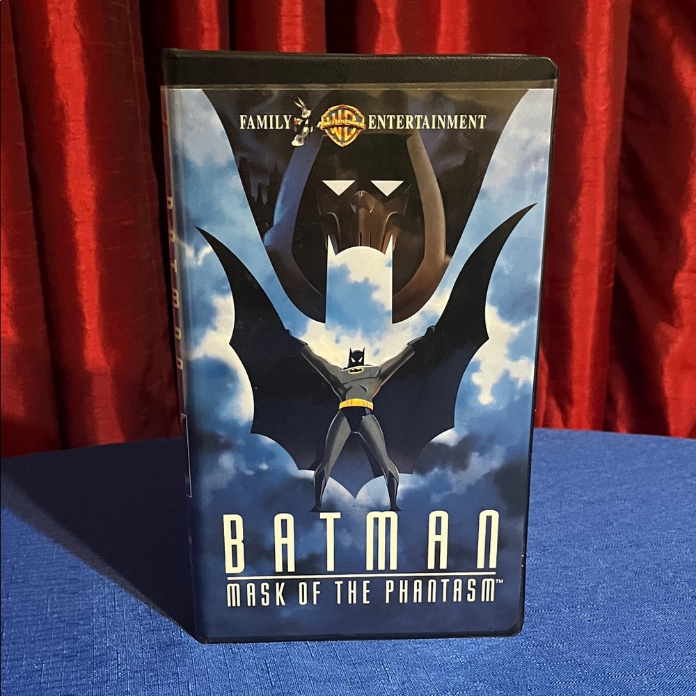 Warner Bros. Batman: Mask of the Phantasm VHS - Black and Blue